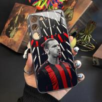Zlatan Ibrahimović telefono dėklas, skirtas Samsung Galaxy S24 S23 S22 S21 S20 A24 A34 A54 A53 Note20 M54 Fe Ultra Plus Stiklas Samsung s22ultra gray