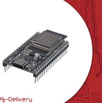 Azdelivery 3 x Esp32 Dev Kit C V4 Nodemcu Wlan Wifi plokštė su Usb-c jungtimi, suderinama su Arduino, įskaitant el. knygą! (esp32 Dev Kit C V2 įpėdinis)