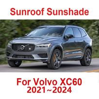 Volvo XC60 60 MK2 2018~2024 automobiliui stoglangio saulės uždangalai, šilumos izoliacija, apsauga nuo saulės, apsauga nuo UV spindulių, priekinio stiklo užuolaidėlės, aksesuarai gray