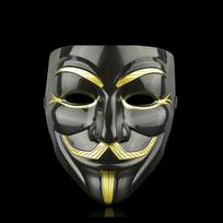 Filmo „V for Vendetta“ Cosplay Hakerio Kaukė Anonymous Guy Fawkes Helovino Kalėdinės Šventės Dovana Suaugusiems Vaikams Filmų Tematikos Kaukė gray