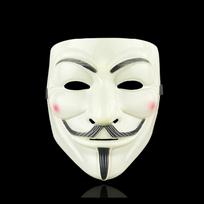 Filmo „V for Vendetta“ Cosplay Hakerio Kaukė Anonymous Guy Fawkes Helovino Kalėdinės Šventės Dovana Suaugusiems Vaikams Filmų Tematikos Kaukė white