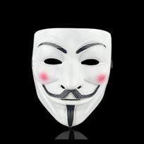 Filmo „V for Vendetta“ Cosplay Hakerio Kaukė Anonymous Guy Fawkes Helovino Kalėdinės Šventės Dovana Suaugusiems Vaikams Filmų Tematikos Kaukė white