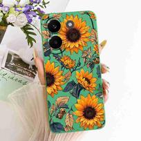 Skirta Xiaomi Poco X8 Pro 5G 6,59  dėklas Spalvotas gėlių animacinis silikoninis minkštas dangtelis Skirta Xiaomi Poco X8Pro 2511FPC34G telefono dėklai Poco X8 Pro 5G gray