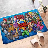 Strateginis žaidimas B-BRAWL STARS Grindų kilimėlis Nordic stiliaus Namų durų kilimėlis Vonios-Tualeto kilimėliai Miegamojo Viešbučio dekoravimo kilimėlis 40x120cm