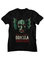 Dracula Pasaulio Tamsos Princas Klasikinis Siaubo Vampyrų Filmas Grafinis Marškinėlis Unisex Moteriški Laisvalaikio Medvilniniai Gatvės Stiliaus Viršutiniai XL black