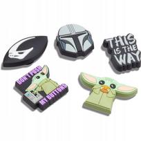 Jibbitz Crocs batų papuošalai, skirtukai, Crocs dekoracijos, rinkinys 5 vnt. Star Wars