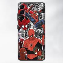 Telefono dėklas, skirtas Samsung Galaxy A57 A52 A36 A25 A55 A73 A51 A26 A37 A22 A23 A32 A53 A35 A24 A72 A71 Marvel Žmogus-voras Šaunus Galaxy A34 5G black