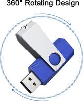 USB laikmena Kexin Usb atmintinės 8gb, 10 vnt., metalinės, sukamos