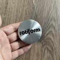 4 vnt. 45/56/60/65 mm modifikuotas ratlankio dangtelio logotipas Emblema Ženklelis lipdukas sportiniam rotiform carlsson lorinser ratlankio dangtelio lipdukas 65mm(4 stickers)