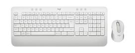 Klaviatūra ir pelė Logitech DT MK650, balta