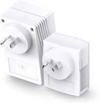 Tp-link tl-wpa4220kit av500 powerline 300 m wi-fi extenderis/wi-fi stiprintuvas/prieigos taškas su dviem ethernet prievadais, pradinis rinkinys/dvigubas paketas (lengvas konfigūravimas, wi-fi klonavimas išmaniesiems telefonams/planšetiniams kompiuteriams/