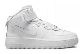 Nike Air Force 1 Mid EasyOn SE GS 'Triple White' FN1193-111 36 white