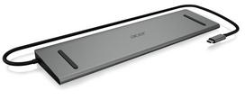 Acer USB-C Dock Pilkas su HDMI, USB 3.0 ir Ethernet