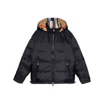 Burberry dvipusė padidinto languoto rašto nailoninė pūkinė striukė 80331151 One Size 2 juoda