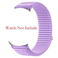 22mm Strap for Garmin Forerunner 570 47mm/970/255/265 Venu 2 3 Loop Weave Band for Garmin Vivoactive 4 22mm Men Women Loop Strap Venu 2 3 violetinė