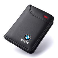 Odinė didelės talpos piniginė automobilio draudimo kortelių laikiklis piniginė BMW M Performance F20 F40 F22 F30 E90 F32 F06 F07 F46 E60 M ulbn07