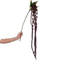 Ilgauodegis amarantas Amaranthus Dirbtinis kabantis augalas Salės lubų ornamentas violetinė