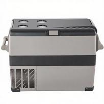 VEVOR 35L 45L 55L Automobilinis šaldytuvas Mini šaldytuvas Šaldiklis Nešiojamas kompresorinis aušintuvas 12/24V DC 110-240V Ledo dėžė stovyklavimui white