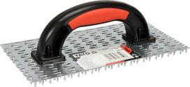 Yato Gipskartonio Grandiklis YT-52471, 127x254mm, stačiakampis, plienas, PVC rankena, cinkuotas, išorinių tinkų šalinimui