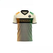 Naujausias VENEZIA futbolo marškinėlis sirgaliams Patogus Madingas ir Populiarus futbolo T-shirt faniams L juoda