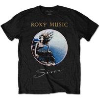 Roxy Music T Shirt Siren Band Logo new Mens Black XXXL gray
