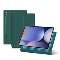 „Samsung Galaxy Tab S11 S10 Lite S9 S8 S7 FE Plus 12.4 11“ magnetinis dėklas, skirtas „Tab S10 S9 S8 Ultra“ 14.6 colio pieštuko laikiklio dangteliui S11 Ultra 14.6 inch žalia