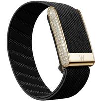 Only for WHOOP 5.0 Watch Strap Band Nylon Woven Bracelet Elastic Diamond Gold Design Sports Replacement Wristband For WHOOP 5.0 black