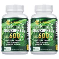 Didelės koncentracijos chlorofilo kapsulės, 600 mg vienoje kapsulėje, natūralus chlorofilo papildas, maisto papildas kapsulėse suaugusiems. 120*2