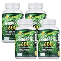 Didelės koncentracijos chlorofilo kapsulės, 600 mg vienoje kapsulėje, natūralus chlorofilo papildas, maisto papildas kapsulėse suaugusiems. 120*4