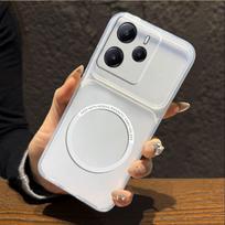 Metallic Finish Magnetic TPU Phone Case for Xiaomi Redmi Note 14 5G Shockproof Matte Soft Cover Redmi Note 14 5G