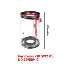 For Dyson V6 V7 V8 V11 V15 V10 V12Slim Vacuum Cleaner Dust Bin And Filter Replacement Canister Bin HEPA Filter Accessories as the picture gray