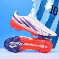 F50 Vyriški Pasaulio taurės FG Futbolo Batai - Lengvi, Kvėpuojantys, Be raištelių, Dirbtinei & Natūraliai Žolei Size 40