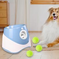 Automatic Dog Ball Launcher Interactive Toys for Medium Sized Dogs Small blue mėlyna