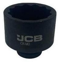 Jcb Smūginė galvutė JCB-46850, 50mm, 3/4", CrMo, 12-punktų, kvadratas su anga, 1 vnt.