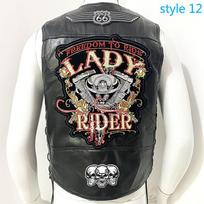 Harley motociklo liemenė gryno avikailio vyriška odinė liemenė dviratininkų liemenė madinga vyriška saga XL gray