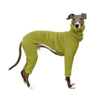 Turtleneck naminių šunų drabužiai Striukė Vipetas Italų kurtas žieminis tamprus kombinezonas, megztinis, kombinezonas dideliems šunims, kostiumas XS beige