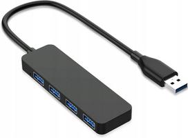 Usb 3.0 Hub 4-portų, mėlyni prievadai, greitas duomenų perdavimas