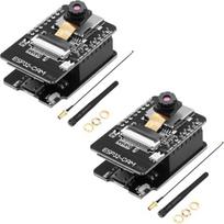 Esp32-cam wifi bluetooth modulis binghe 2 vnt. esp32-cam kūrimo plokštė su ov2640 kamara moduliu + 2.4g išorinė antena + esp32-cam-cm programavimo modulis su mini usb, suderinamas su arduino