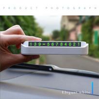 Automobilio modeliavimas Laikina stovėjimo kortelė Telefono numerio kortelės lentelė Telefono numeris Automobilių stovėjimo aikštelės sustojimas automobilio stiliaus automobilių priedai balta