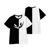 Rubius Merch 3D spausdintas marškinėlis Vyrams Moterims Vaikams Vasaros Mada Kasdienis Marškinėlis Animacinis Anime Harajuku Gatvės Drabužiai Viršūnės ir Marškinėliai 5XL balta