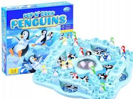 Stalo žaidimas Pingvinai Lean Toys