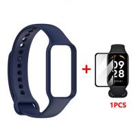 „Redmi Smart Band 2“ silikoninių laikrodžių apyrankių pakaitinis dirželis „Xiaomi Smart Band 8“ aktyvaus dirželio apyrankei Xiaomi Band 8 Active beige