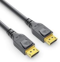 Purelink Displayport 1.4 kabelis, 8k, 4320p, (displayport kištukas į Displayport kištuką), 2,00 m, juodas
