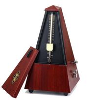 Gitaros metronomas internetinis mechaninis švytuoklis, skirtas gitarai fortepijonui smuikui muzikos instrumentui Redwood black