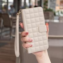 Prabangus languotas piniginės kortelių dėklas su atvartu, odinis dėklas, skirtas Motorola Moto G85 G84 G54 G34 G24 G14 G04 G73 G53 G23 G13, apsauginis knygos formos dangtelis Moto G14 4G/G54 5G EU balta