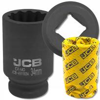 Jcb giluminis smūginis 3/4" 12-kampis 34mm lizdas Cr-mo