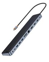Baseus 12-in-1 USB-C Dokas su 4K HDMI ir DP