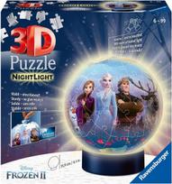Ravensburger 3d dėlionė-šviestuvas „night Light“, 72 detalės, įvairiaspalvis