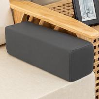 Sofa porankio pagalvė Porankio pagalvėlė Alkūnės atrama foteliui lovai namų sofai tamsiai pilka spalva