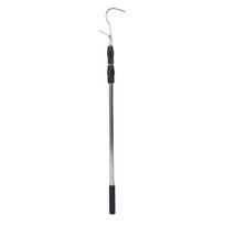 Nerūdijančio plieno daugiafunkcinis ergonomiškas ištraukiamas krovinių griebtuvas pikapo sunkvežimiui 71cm white